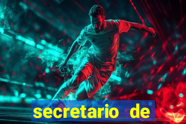 secretario de esporte salario